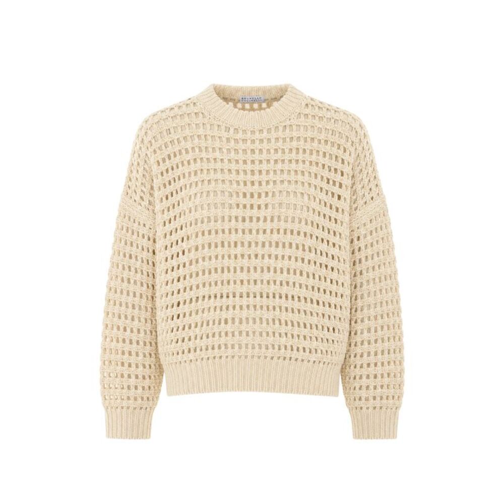 Brunello Cucinelli Neutrals Knitwear - Jumpers Women